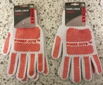 2 Pairs Power Crew Dots Knit Gloves - Unisex Poly/cotton Pvc Multipurpose. Fixed Price $12.99.