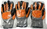 3 Pair Wells Flextech I2459 Impact/cut Resistant Glove Sandy Nitrile Grip Sz Xxl. Fixed Price $34.99.