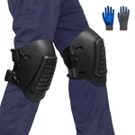 Construction Work Plumber Knee Protection Pads W/ Glove And Safety Glasses. Fixed Price $29.95.