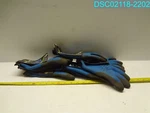 QTY=5:SHOWA 306L08RT Blue Rubber Elastic Universal All Purpose Work Gloves Large. Fixed Price $58.56.