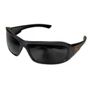 Edge Safety Eyewear Brazeau TXB236 Matte Black Frame Polarized Smoke Glasses. Fixed Price $24.99.
