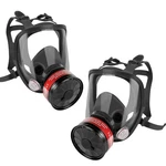 Full Face Respirator Gas Mask W/ Filters -2PCS 40MM Activated Carbon 6800. Fixed Price $24.99.