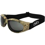 Global Vision Eliminator Z 77 Padded Riding Goggles Forest Camo Frame Smoke Lens. Fixed Price $13.75.