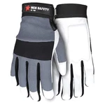 Mcr Safety 919L Mechanics Gloves, Goatskin Palm, Nylon, Spandex Back, L,. Fixed Price $11.59.