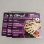Protected Chef Disposable General Purpose Gloves 8600L 3 Pack. Fixed Price $10.00.