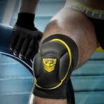 Fort Troff Men's Pair Yellow Skull Knee Pads. Fixed Price $38.00.