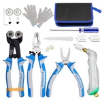 20PCS Glass Cutting Tools Set Tweezers Mosaic Wheels Pliers Cutter Gloves Kit. Fixed Price $55.99.