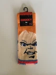 Chucky Halloween Socks Men Size 6.5-12 Crews. Fixed Price $9.99.