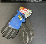 Mechanix Wear Fastfit Work Gloves Xl Blue/black Easy On/off Pair MFF-03-010. Fixed Price $19.99.