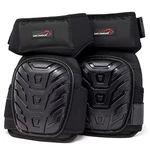 Extra Long Crystal Gel Knee Pads With Eva Foam Cushion, Hard Pvc Shell And Adjus. Fixed Price $25.25.