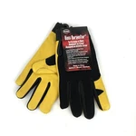 Boss 4187 Harvester Lined Deerskin Leather Palm Gloves Medium Black & Yellow New. Fixed Price $13.99.