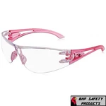 Radians Optima Safety Glasses Pink Temples Clear Hard Coat Lens Women Ansi Z87.1. Fixed Price $7.95.