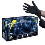 Lightning Exam Gloves, Disposable, Powder-free Nitrile Black, Extr. Fixed Price $35.18.