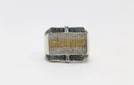 10K White Gold Yellow & Blue Diamond Flat Top Ring, Size 11.5 - 13.1G. Fixed Price $1495.00.