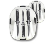 Deadbolt "cap Tatts" Interchangeable Art Armor For Pads. Fixed Price $19.99.