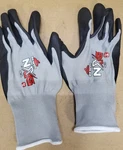 Mcr Safety 9673L Economy Foam Nitrile Gloves - Large, Gray/black (1 Dozen) New. Fixed Price $29.99.