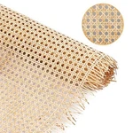 14 Cane Webbing 2FT Natural Rattan Woven Mesh For Furniture Chair Cabinet Crafts. Fixed Price $21.99.