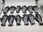 Nitrile Grip Work Gloves Sz Large Mechanics Global 708345L 12 Pairs. Fixed Price $32.89.