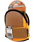 Super-soft Large Leatherhead Orange Knee Pads Comfortable, Adjustable, Wash.... Fixed Price $91.21.