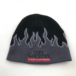Tuff Country Beanie Hat Cap Black Gray Stretch Fit Skull Adult Knit Suspension. Fixed Price $24.77.