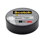 3M C314-BLK Washi Tape, 0.59-INCH X 393-INCH, Black. Fixed Price $8.66.