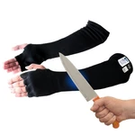 Kezzled-arm Work Sleeves 4-WAY Protection, Long One Size, Black. Fixed Price $29.99.