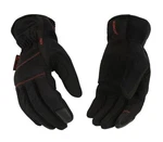 Kinco #2012-L Men's Lined Grain Goatskin/hybrid Gloves -large Red/black GSC284. Fixed Price $11.86.
