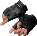 SH216 Milwaukee Leather Men's Black Fingerless Gloves With Padded Palm. Fixed Price $9.99.