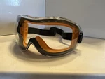 Amazonbasics Safety Goggles, Anti-fog, Clear Lens, Orange Nice #1319 1323. Fixed Price $14.00.