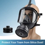 MF14 Full Face Gas Mask Survival Nuclear And Chemical With 40MM Activated Carbon. Fixed Price $29.99.