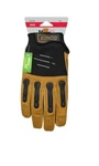 Kinco 2035-XL Synthetic Leather Black/tan Foreman Men's Padded Gloves X-large. Fixed Price $18.09.