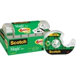 Scotch Magic Tape, Rolls With Dispensers 3/4 X 650 Inches (6122). Fixed Price $12.49.