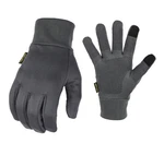 Firm Grip Medium All Weather Outdoor & Work Touchscreen Fleece Gloves, Dark Gray. Fixed Price $12.99.
