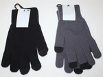 West Loop (2-PACK) Womens Unisex Black & Gray Knit Texting Gloves Osfm Nwt. Fixed Price $12.95.