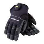 New Pip Gunner Av 120-4400 Medium, Maximum Safety Synthetic Leather Gloves, Pr. Fixed Price $19.99.
