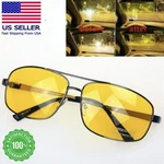 Tac Night Vision Polarized Sunglasses For Men Aviator Driving Goggles. Fixed Price $10.99.
