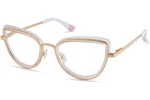 Victoria's Secret VS5020 022 Clear/gold Metal Optical Eyeglasses Frame 51-19-140. Fixed Price $115.60.