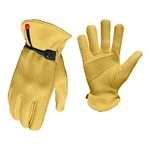 Ball And Tape Cinch Cowhide Work Gloves For Women, Made With Grain. Fixed Price $17.26.