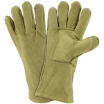 Blue Hawk Leather Fireplace Gloves *new Large. Fixed Price $11.50.