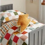 Thunderbolt Lightning Plush Pillow - Fun Novelty Throw Cushion 19". Fixed Price $17.00.