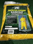 New 2W Protective Clothing Heavy Weight Pvc Rain Suit Yellow Size Xl. Fixed Price $25.50.