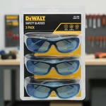 Dewalt DPG94-6D Dominator Safety Ice Mirror Work Eyewear Sunglasses 3 Pr. Fixed Price $24.99.