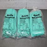 (36 Pair) Mapa AF-18 Nitrile Gloves 483428ZQK, Size 8, 18MIL, 13" Length, Green. Fixed Price $59.95.