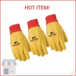 Wells Lamont Polyester Cotton Chore Gloves, Standard Weight, One Size, 3 Pac. Fixed Price $13.69.