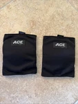 Black Ace Volleyball Knee Pads Euc. Fixed Price $10.00.