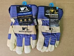 Pair Wells Lamont 5235M Leather Palm Insulated Work Gloves, 3M Thinsulate, Med. Fixed Price $42.00.