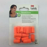 3M Teck Protection Orange Noise Reduction Disposable Earplugs. Fixed Price $8.99.