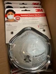 (11 Pack) 3M R95 Household Cleaner Half Face Respirator White 8246HA1. Fixed Price $44.99.