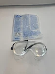 (qty 5) Sellstrom Safety Goggles Eye Protection S81000 Shield Clear Lens Strap. Fixed Price $17.49.