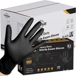 Titanflex Disposable Nitrile Exam Gloves, 6-MIL, Black, Heavy Duty, Latex Free,. Fixed Price $107.99.